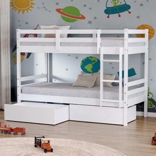 Beliche Infantil Slim RB 2 Gavetas Madeira Branco