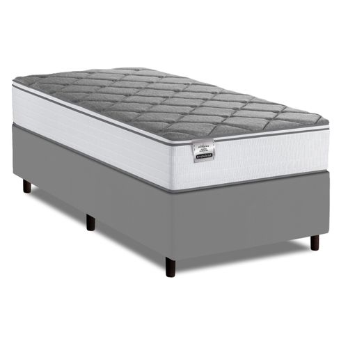 Cama Box Solteiro Real Max Force Softgel 88x188x65cm - Suporta até 200 kg