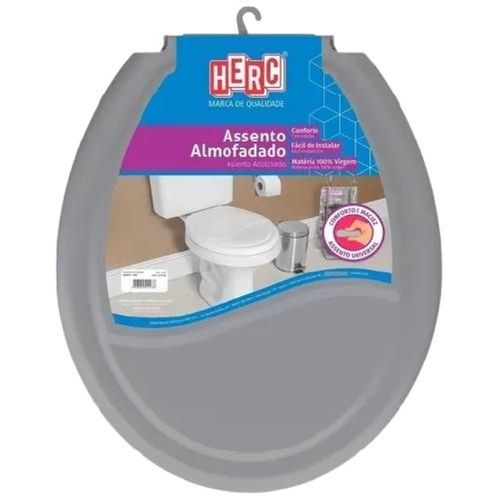 Assento Sanit. Envolvente Cinza Herc 2386