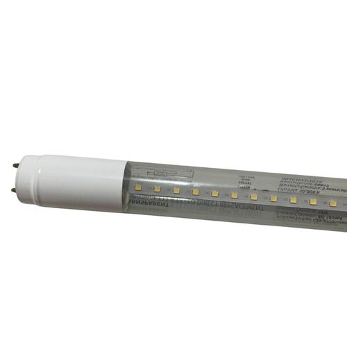 Tubo LED Kian T8 18W 2200lm 5000K Branco Frio 48 Base G13 Type A Transparente Bivolt