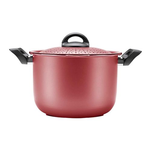 Espagueteira Brinox 5,5L em Alumínio - Cereja