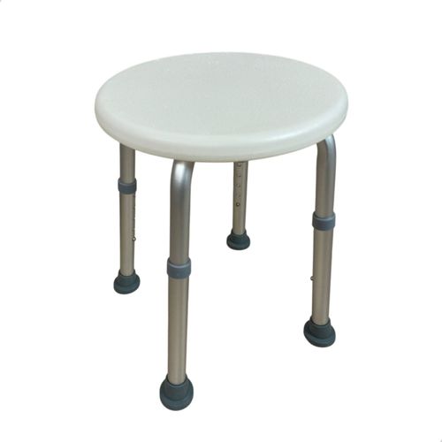 Banqueta Banco para Banho Idoso Adulto Simples 120kg sem Encosto