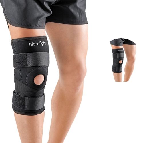 Joelheira Pequena Articulada Lesões Contusões com Cintas Cruzadas Hidrolight