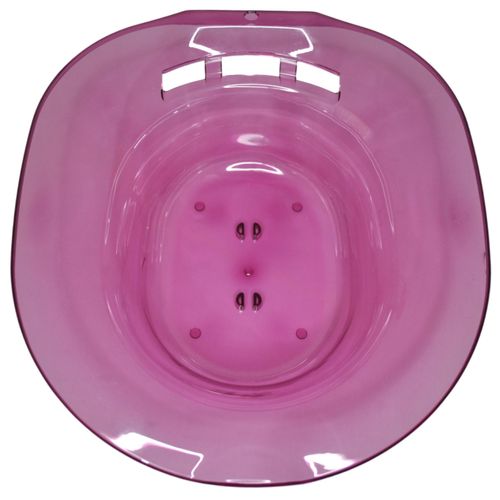 Banheira Portátil Banho de Assento com Bomba Manual Pratico Bidê higiênico Ortho Pauher