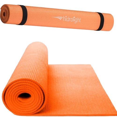 Prom Tapete Colchonete Grande Exercício Academia Yoga Laranja 172mx60cm Hidrolight