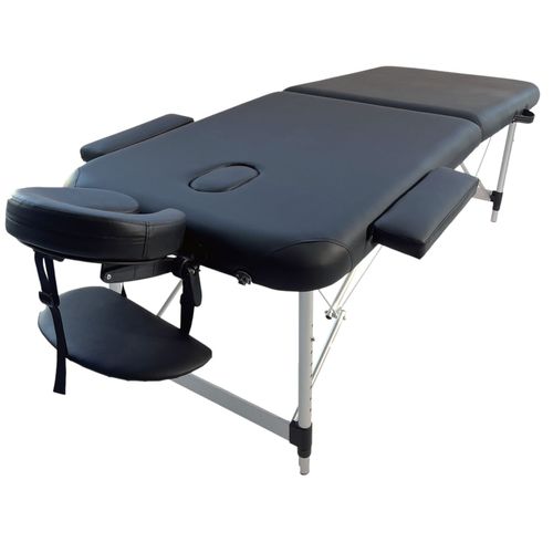 Mesa Maca de Massagem 185x70cm Dobravel Regulável em Metal Grande