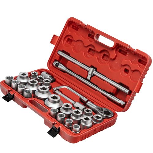 Jogo de Soquete 3/4 Pol. 21 - 65 Mm 26 Pcs Ferramentas Mtx