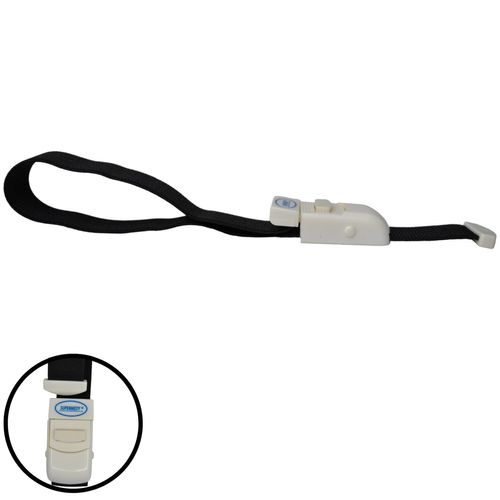 Garrote com Trava Procedimentos Coleta Sangue de Enfermagem Preto Supermedy