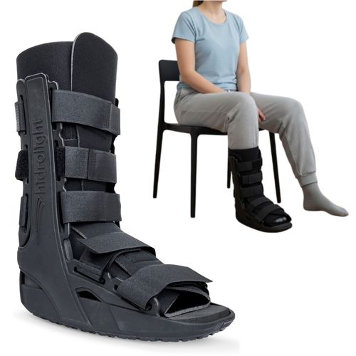 Bota Imobilizadora Curta Pequena Palmilha 22/24,5cm N°33 a 37 Ortopédica