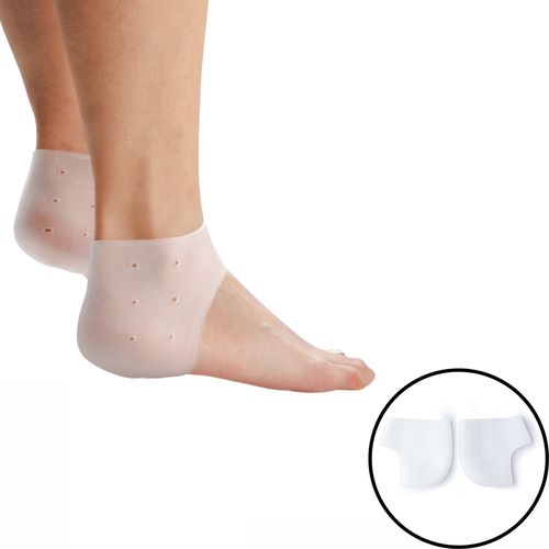 Protetor para Calcanhar Par 2° Pele em Gel Diminui Atrito Hidrolight