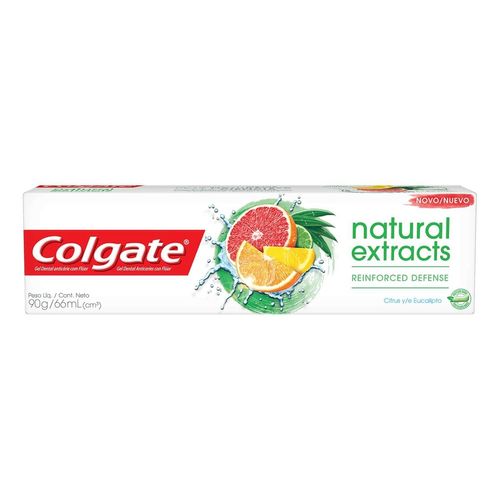 Cr Dent Colgate 90g Natural Extracts Refor Def