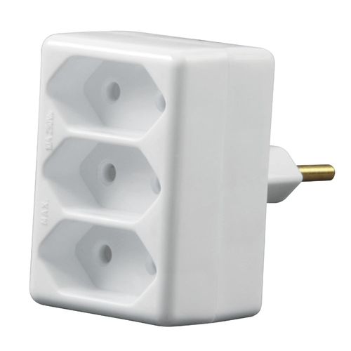 Adaptador De Tomada 3 Saídas