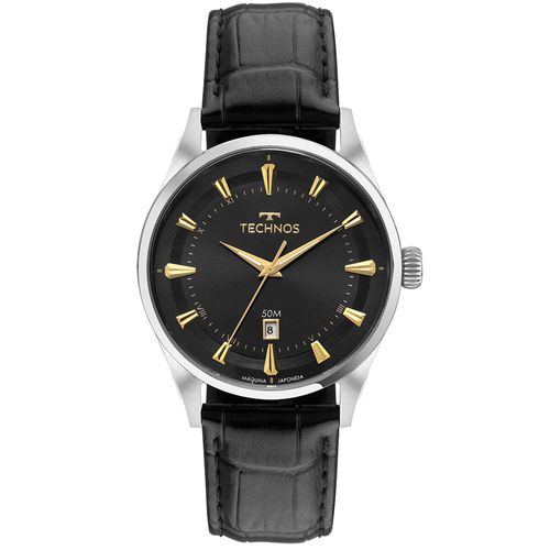 Relógio Technos Masculino Executive Prata - 2115UAO/0P