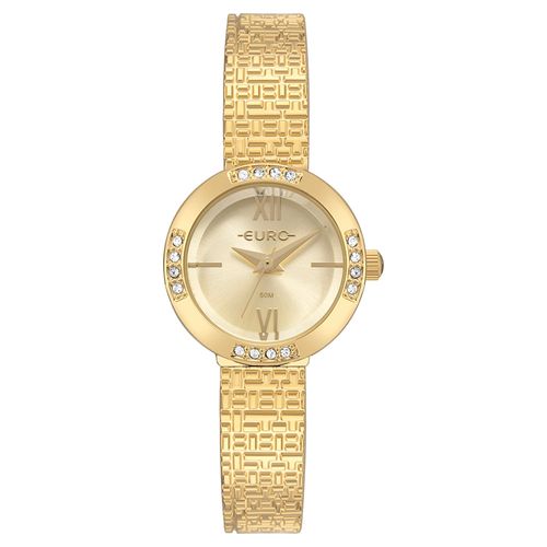 Relógio Euro Feminino Unique Bangle Dourado - EU2035YZN/5D
