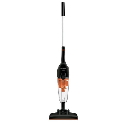 Aspirador Vertical Mondial AP40B 2 em 1 1500W Filtro Ciclone Lavável Preto e Laranja