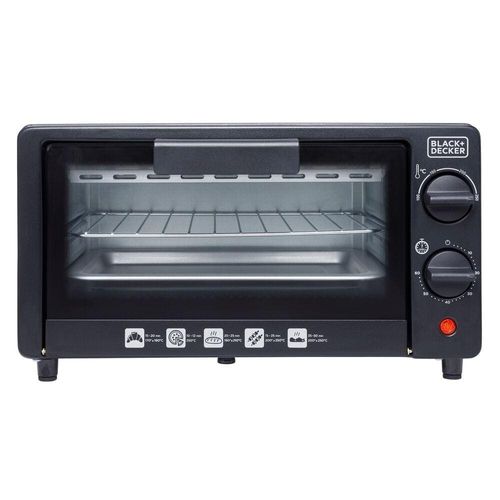 Forno Elétrico Black&Decker FT9N 9L Timer 60min Vidro Temperado 250°C