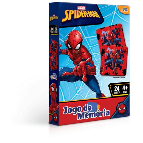 Jogo da Memória Novo Papel Homem Aranha