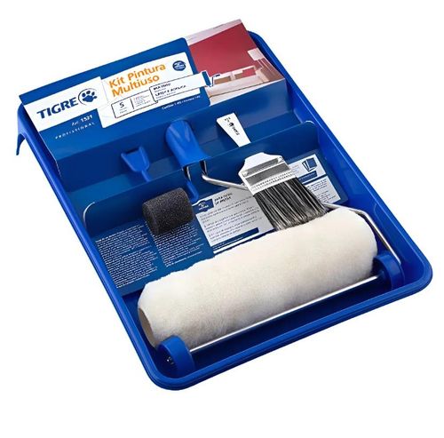 Kit Pintura Paredes E Retoques 5 Peças 1521 Tigre