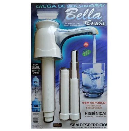 Bomba Galao De Agua Bella Bomba Blister