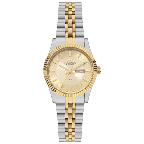 Relógio Technos Feminino Automatico Bicolor - 6T51AB/1X