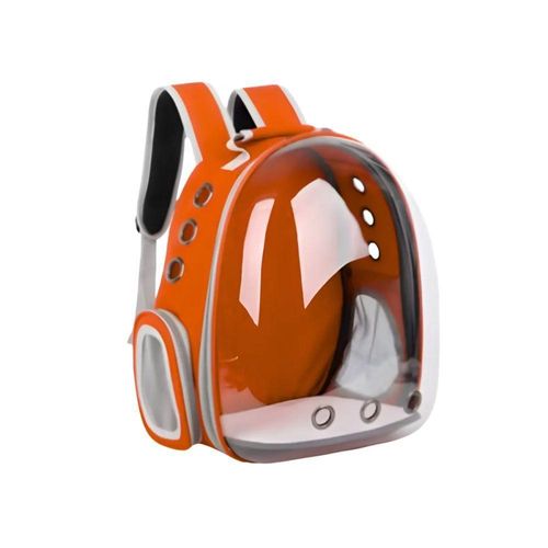 Mochila Pet Para De Cães E Gatos - Laranja