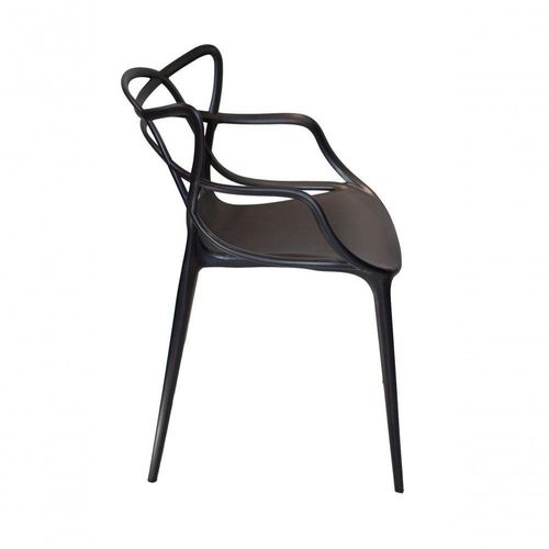 Cadeira Moderna Mesa Jantar Master Allegra - Kit Com 4