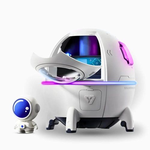 Umidificador Espacial Com Astronauta - Acabamento de Alta Qualidade