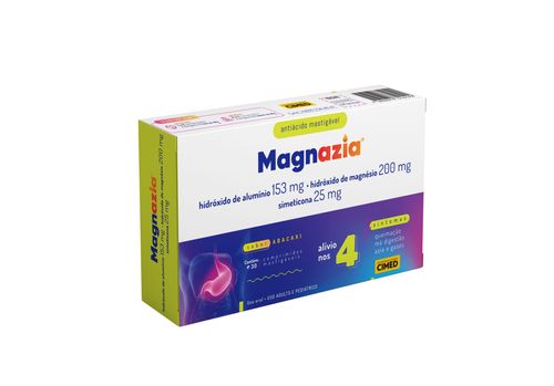 Magnazia Abacaxi 30 Comprimidos