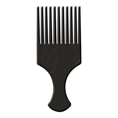 Pente Plastico Afro Com Dentes Largos