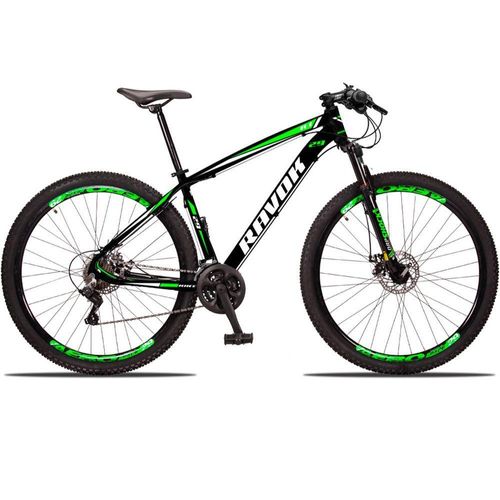 Bicicleta Bike Aro 29 Alumínio 24 Vel Shimano  verde 19"