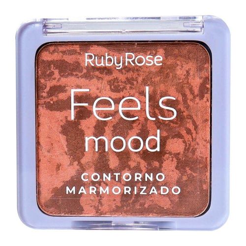 Ruby Rose Paleta De Contorno Marmorizado Feels Mood Hb7527 Cor medium