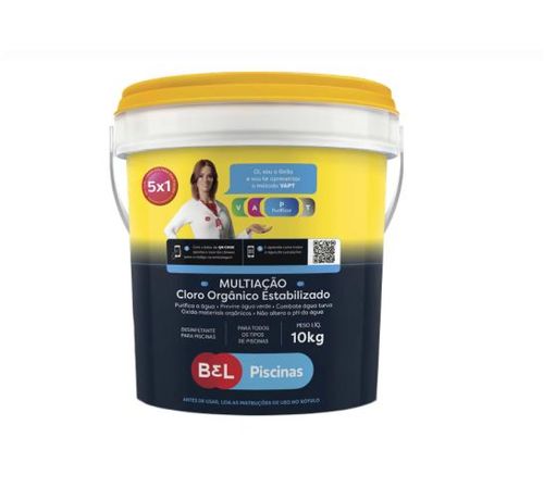 Cloro Multiacao 10kg Bel Ef