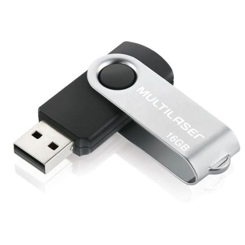 Pen Drive Usb 2.0 - Twist - 16gb - Multilaser