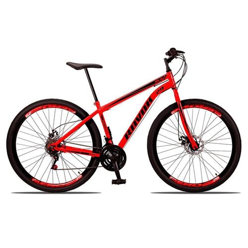 Bicicleta Bike Aço 21 Marchas Vel Aro 29 Ferrari