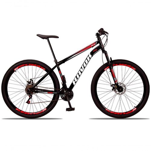 Bicicleta Bike Aço Aro 29 Dianteira 21 Vel  Vermelho