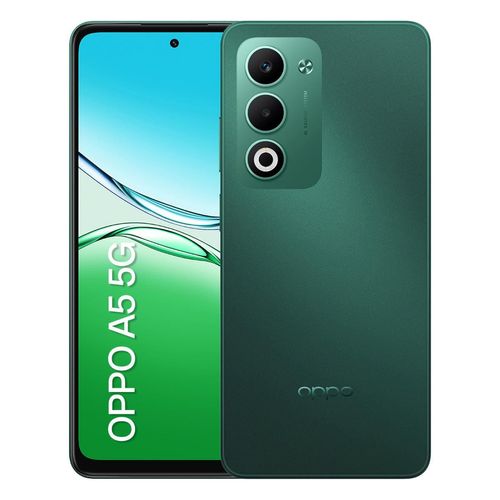 Smartphone OPPO A5 5G Tela 6.67" 256GB 8GB RAM Câmera 50MP Verde