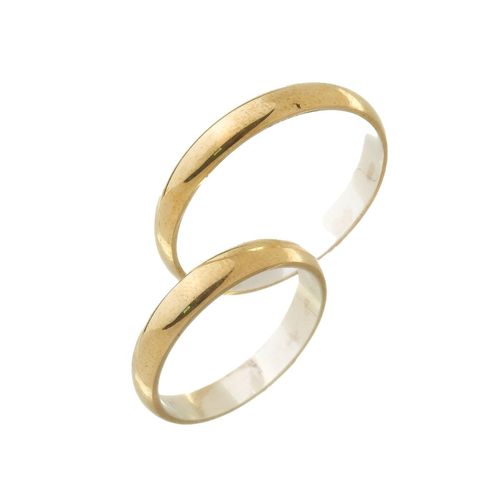 Aliança De Moeda Antiga Com Prata 925 -Tradicional 3MM