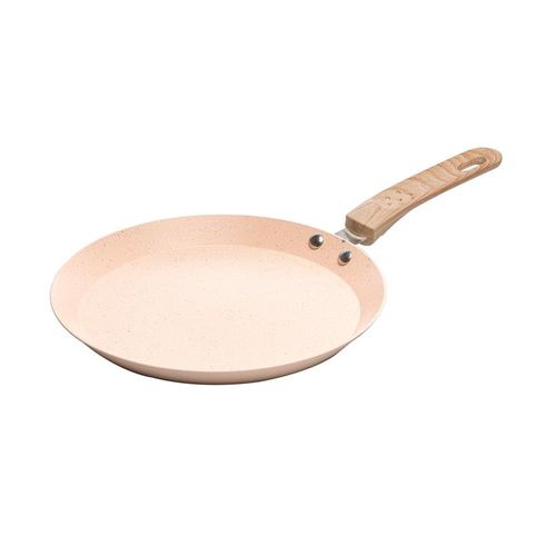 Tapioqueira de Indução Lyor Granito Chef 22cm Alumínio Revestimento Cerâmico Antiaderente Bege