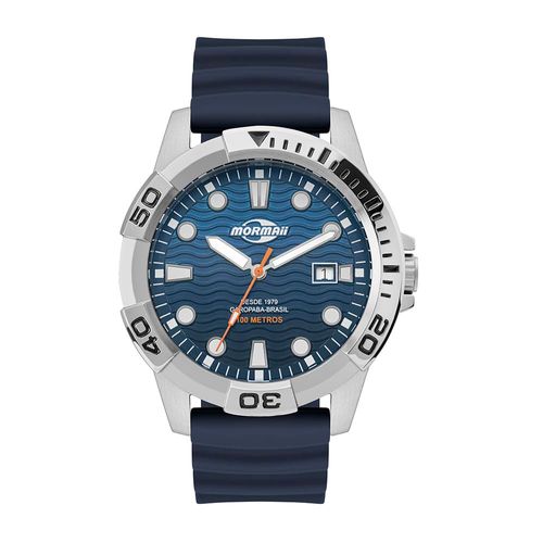 Relógio Mormaii Masculino Steel Basic Prata - MO2317AJ/2A