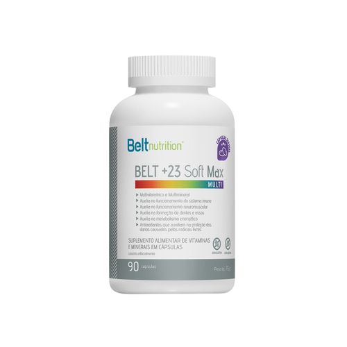 BELT + 23 SOFT MAX 90CAPS BELT NUTRITION