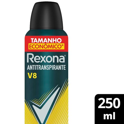 Antitranspirante Aerosol Rexona Men V8 Dry 250ml