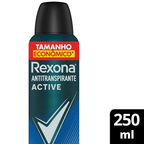 Antitranspirante Aerosol Rexona Men Active Dry 250ml