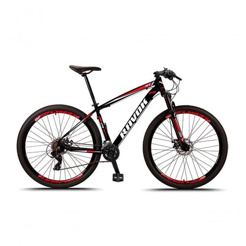 Bicicleta Mountain Bike 21 Vel  Vermelho Quadro 21"