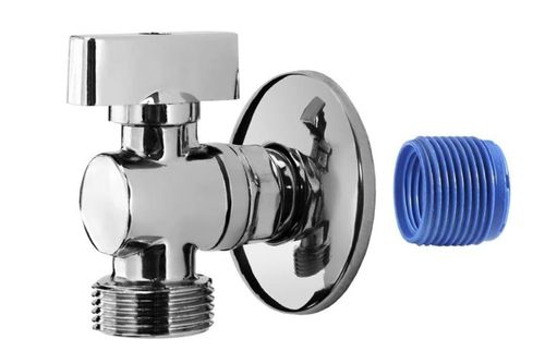 Torneira Maquina Lavar Cromado Esfera 1/2 Blukit