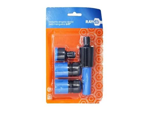 Conjunto Conectores Para Mangueira 4pecas Rayco Ef