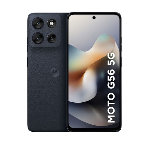 Smartphone Motorola Moto G56 5G Tela 6.7” 256GB 8GB RAM+8GB Ram Boost 50MP Sony Lytia 600 Moto AI TurboPower 33W IP69 Desbloqueado Grafite