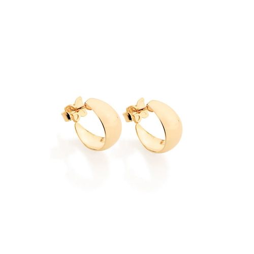 Brinco Meia Argola Lisa Rommanel 524526