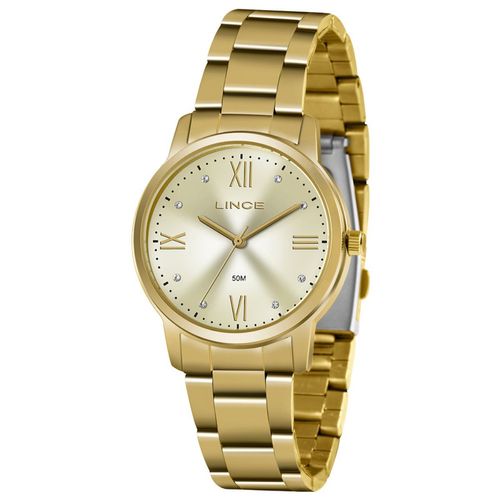 RELOGIO CLASSIC FEMININO CLASSICO LRGJ130L DOURADO