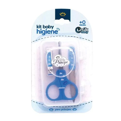 Kit Tesoura Lixa e Cortador de Unha Principe - Unik