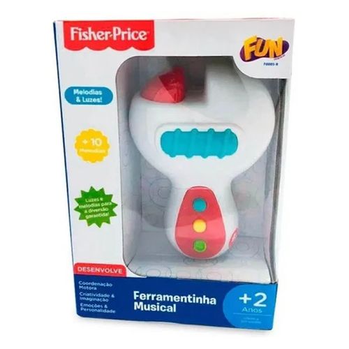 Brinquedo Ferramentinha Musical Chave Inglesa - Fisher Price